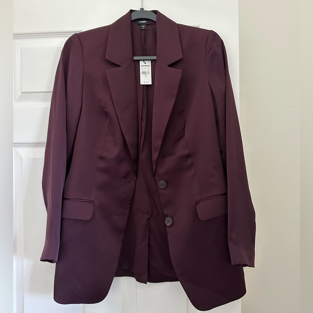 Express Satin Blazer